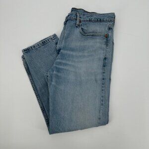 Levi Strauss 50Regular Taper Fit‎ Jeans Mens W38 L30 Blue Denim Light Wash